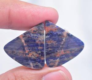 Cabujones de colores azules, varios colores, naturales - Product Image 4