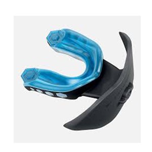 Protège-dents sport avec logo personnalisé Protège-gencives en cuir avec design personnalisé - Product Image 2