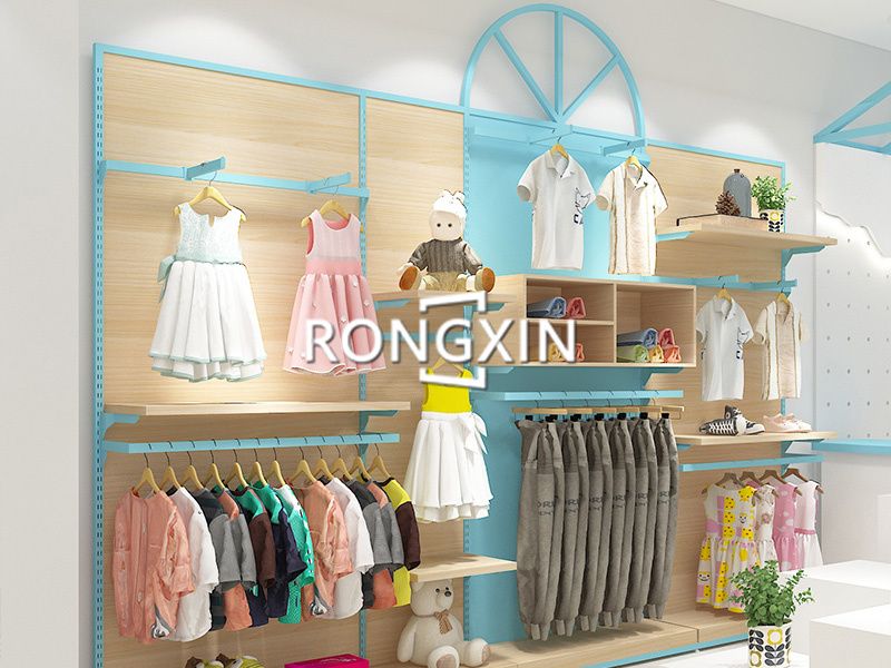 display shelf round wooden