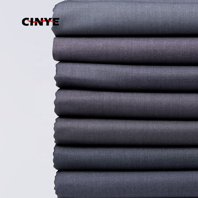 Хорошее качество, готовый к отправке костюм и униформа 320 г, саржа, текстиль tr, костюм, ткань для мужчин