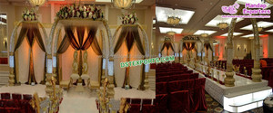 Mandap de Boda de Lujo en FRP Blanco, Impresionante Mandap con Temática Blanca para Bodas, Mandap de Fibra de Diseño Novedoso para Eventos en EE. UU. y Reino Unido - Product Image 4