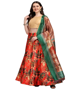 Occasion spéciale colorée brodée travail manuel Lehenga Choli avec chemisier vêtements traditionnels personnalisés en gros Alphanumero - Product Image 1