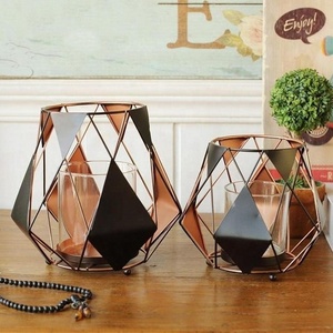 Modern Glass <b>Candle</b> <b>Holder</b> New Style Fancy <b>Candle</b> Mold Hot Selling Factory Price New Design Tabletop Ware <b>Candle</b> <b>Holder</b> - Product Image 2