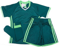 Uniforme de Fútbol Personalizado al por Mayor de la Mejor Calidad, Nuevo Modelo Original, Uniforme Deportivo con Transferencia Térmica, Conjunto de Camiseta de Fútbol de Equipo, Spandex/Algodón