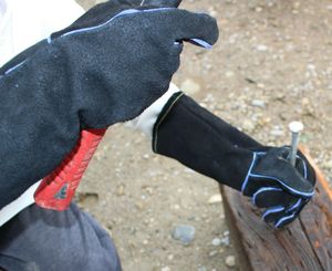 Heat protection Welding Gloves Custom Made High Quality Gloves for Multiple Heat protection Purpose Beat Quality Welding Gloves - Product Image 2