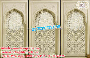 ฉากหลังงานแต่งมุสลิมสุดอลังการ แผงฉากงานแต่งงานแบบเอเชีย แผงไฟเบอร์/ฉากกั้นงานแต่งงาน กรอบรูป/แผงไฟเบอร์สำหรับงานแต่งงาน สหรัฐอเมริกา - Product Image 2