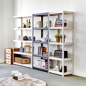 Étagères de rangement sans boulon, 2 pièces, à 4 niveaux, pour Garage, salle d'empilage, pour domicile, bureau, école, Restaurant - Product Image 6