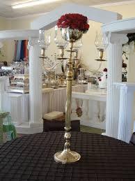 Candelabra กับดอกไม้ที่ทำในอินเดีย - Product Image 4