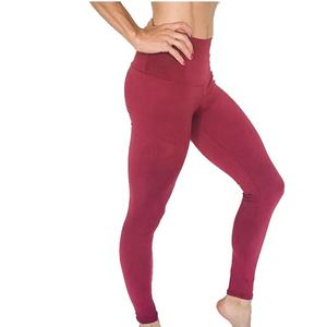 Legging de yoga taille haute pour femme en Spandex/Polyester, longueur intégrale, contrôle du ventre, pour fitness, gym, entraînement et course à pied, avec poches discrètes, collection 2026 - Product Image 3