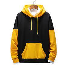 Sudaderas con capucha personalizadas unisex de punto de alta calidad, impermeables, de gran tamaño, de longitud larga, con capucha, diseño de estampado liso, logotipo forrado para hombres - Product Image 4