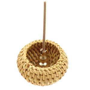Retro Classic Style Woven Natural Rattan <b>Incense</b> Stick <b>Holder</b> <b>burner</b> Censer Ornaments Wholesale - Product Image 5