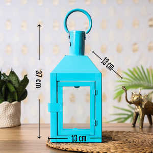 Linterna grande de hierro hecha a mano nueva de alta calidad para decoraciones caseras interiores y exteriores para Bodas de Navidad - Product Image 3