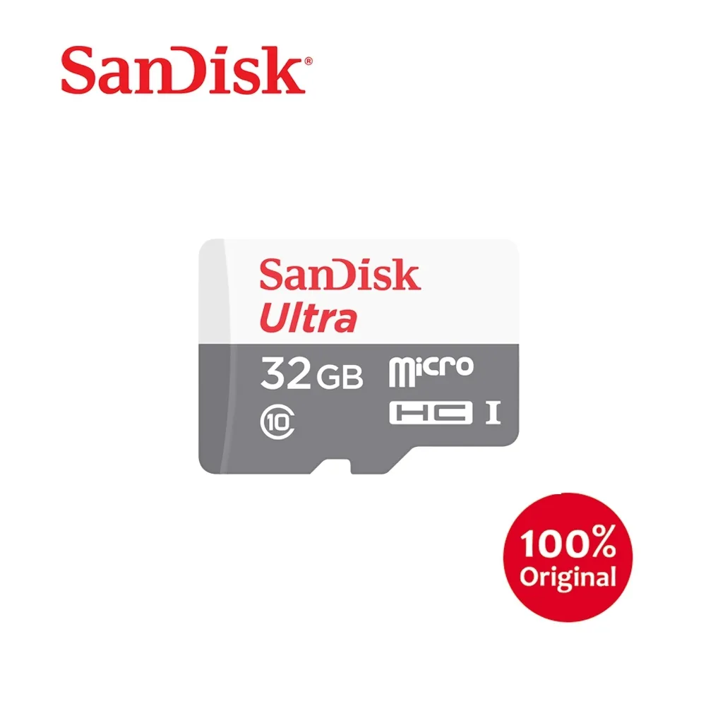 मूल 32GB 64GB 128GB C10 अल्ट्रा माइक्रो SanDisk एसडी मेमोरी कार्ड