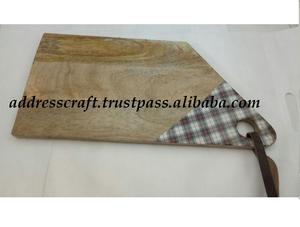 Planches à fromages de qualité supérieure Blocs à découper en bois et en résine personnalisés avec outils de coupe de fromage Ustensiles de cuisine Usage domestique et hôtelier - Product Image 5