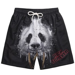 Short de sport pour hommes, pantalon court personnalisé, de grande taille, en maille polyester, décontracté, imprimé, nouvelle collection - Product Image 5