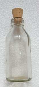 Custom Made Empty <b>Glass</b> <b>Bottles</b> <b>with</b> <b>Cork</b> Available in Size 5 Inches Suitable for Use As Wedding Invitations - Product Image 5