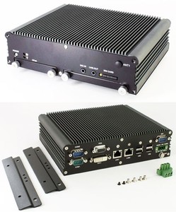 SD6000 Marine <span class=keywords><strong>PC</strong></span> Intel Atom D2550 2x1.86 Ghz, 2 GO de RAM, 9-36 V PSU SANS VENTILATEUR Mini <span class=keywords><strong>PC</strong></span> De Voiture - Product Image 2