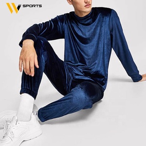 ชุดวอร์มเข้ารูปคุณภาพสูงของผู้ชายชุดวอร์มผ้ากำมะหยี่แห้งเร็วระบายอากาศได้ดีคุณสมบัติคุณแม่พลัส XL พิมพ์ลายสำหรับผู้ใหญ่ในฤดูหนาว - Product Image 3