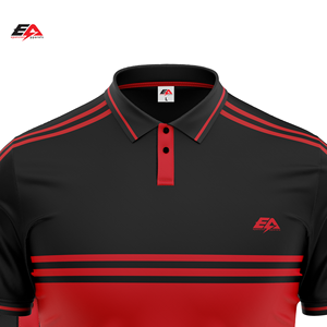 Manufacturer's Best Price Quick Dry 100% Polyester for Polo <b>Shirt</b> Eco-Friendly Anti-Wrinkle <b>Long</b> <b>Sleeve</b> Solid Design <b>Golf</b> - Product Image 4