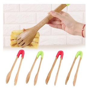 Pinces en bambou | bambu | Écologique Cuisine-Bambou Servant Des Pinces | Ustensiles | Écologique ([Ws0084587176063] - Product Image 6