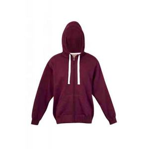 Sudadera con capucha de felpa francesa para hombre, 100% algodón, personalizada al por mayor, ajustada, con cremallera frontal, manga, cremallera, logotipo bordado, con capucha y estampado para adultos - Product Image 6