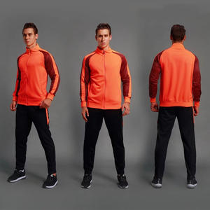 Chándal con estampado reflectante de 3M para hombre, chándal de entrenamiento de gimnasio, traje de chándal deportivo con logotipo personalizado, venta al por mayor - Product Image 2