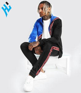 Chándal deportivo ligero para hombre, chándal de moda, con logotipo personalizado, ajustado, 100% poliéster, sublimación, novedad de invierno - Product Image 3