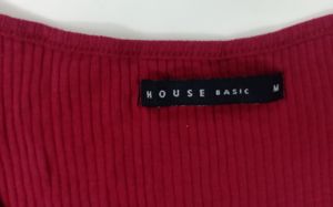 Leftover Apparels etiquetas de marca mujeres Slim Fit Casual 100% algodón comprimido cuello en V negocios camisetas de punto Bangladesh - Product Image 3