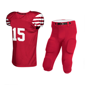 Personnalisable Football Américain Uniforme Chemises 100% Polyester Spandex Haute Qualité Tissu Fabricant sialkot Sublimation Conception - Product Image 4