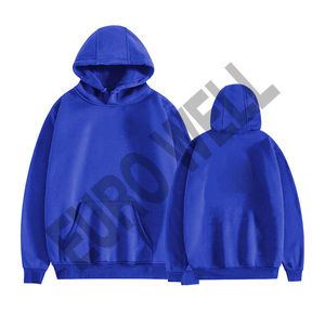 Sweat à capuche de haute qualité avec motif graphique et déchirures en denim Sweat-shirt à capuche coupe ajustée Hip Hop - Product Image 1