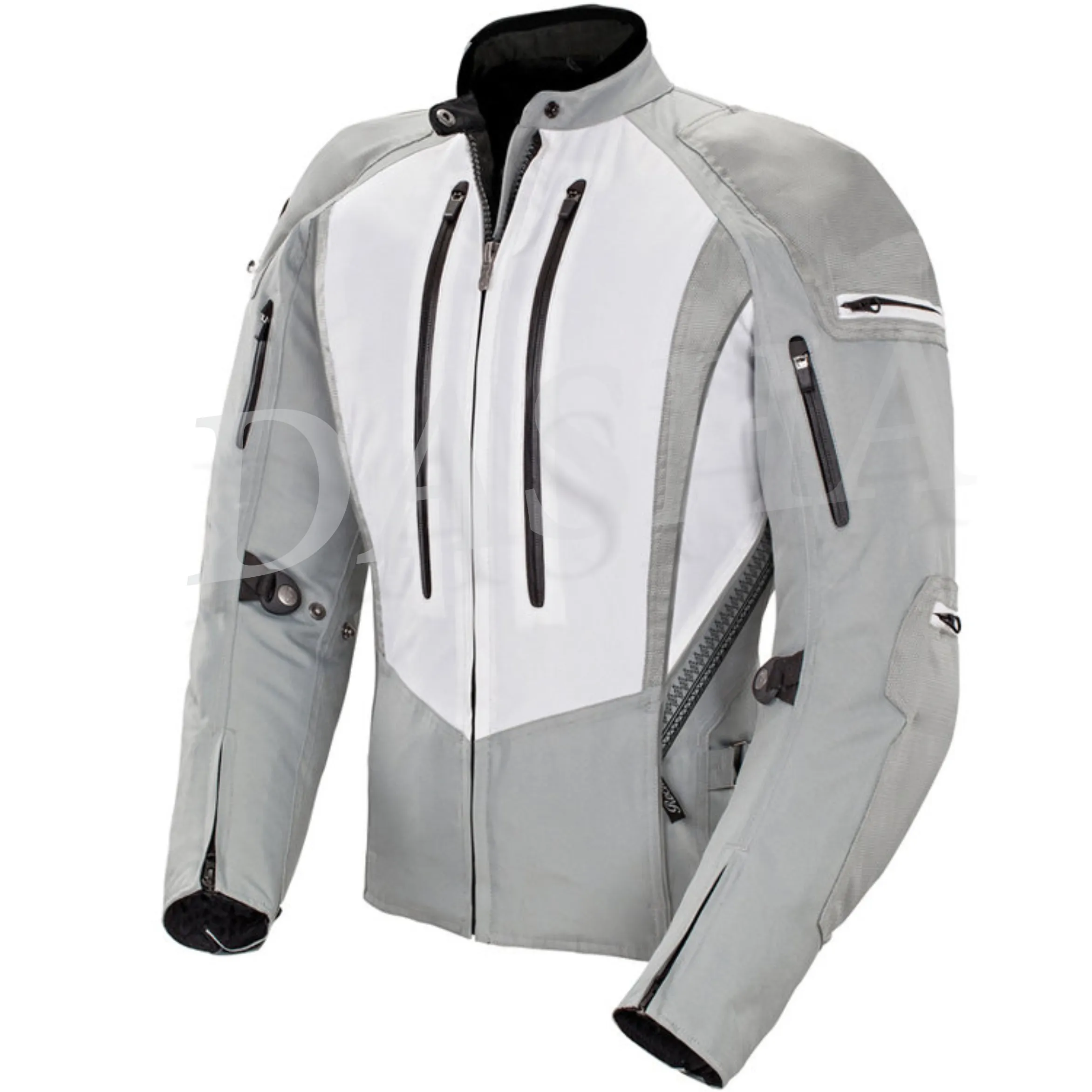 2023 sıcak satış Premium kalite motosiklet tekstil ceket çapraz bağlantı havalandırma önemsiz panelleri motosiklet ceket Mens için