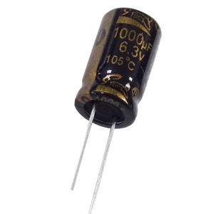 ไต้หวันทำตัวเก็บประจุอลูมิเนียมอิเล็กโทรไลท์เรเดียลคุณภาพสูง105องศาC 6.3V ~ 100V - Product Image 1