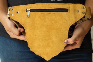 Real Handmade Suede Fur Leather Casual Handmade Stylish <b>Belts</b> - Product Image 6