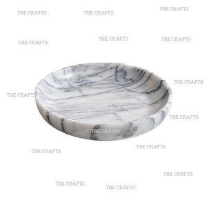 Extremely Good Design Marble White Color <b>Bowl</b> With Metal Base Serving <b>Bowl</b> <b>For</b> Chocolates Salad And <b>Dessert</b> <b>Bowl</b> - Product Image 3