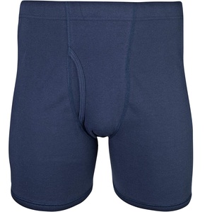 Boxer court athlétique pour homme en coton de haute qualité, élégant, confortable, doux, léger, respirant, OEM ODM personnalisé - Product Image 1