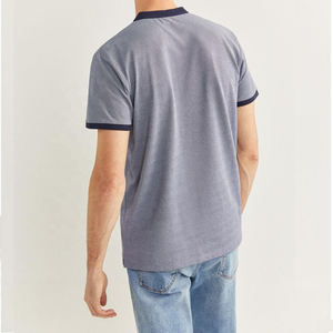 Camisetas Polo de Algodón para Hombre con Logotipo Personalizado, Colores Mezclados, Elásticas, Lisas, de Manga Corta, Estilo Golf - Product Image 3