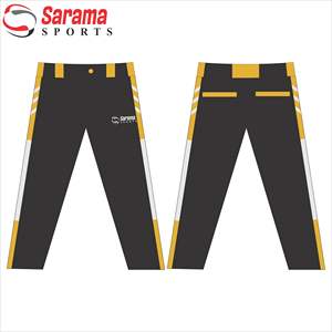 Nouveau Style Baseball Pent Hommes Pantalons Nouveau Style Baseball Pant Hommes avec logo personnalisé, design et couleurs, - Product Image 3