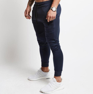 Pantalon de sport pour hommes, Legging, de fitness, décontracté, survêtement, logo personnalisé, vente en gros, - Product Image 3