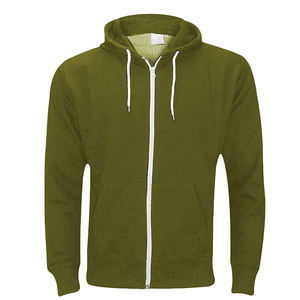 Personnalisé poids lourd 100% coton hommes surdimensionné plein visage fermeture éclair à capuche tendance grande taille polaire bouffée pour l'automne OEM à capuche - Product Image 3