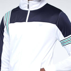 ชุดวอร์มกีฬาสำหรับผู้ชาย ชุดวิ่งออกกำลังกายไนลอนแบบมีโลโก้สั่งทำได้ สะท้อนแสง OEM ซับลิเมชั่น 2 in 1 คอกลมลำลอง - Product Image 3