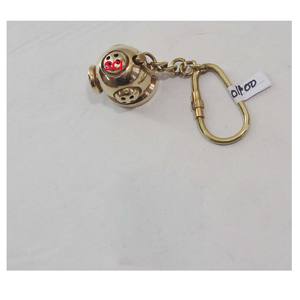 LLavero de silbato náutico de latón, hecho a mano en la India, diseño personalizado, gran oferta, precio barato - Product Image 4