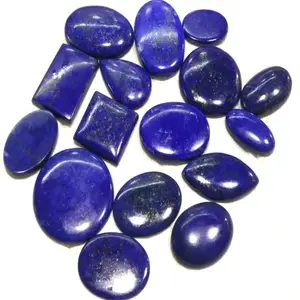 In Jaipur Edelstein Cabochon für die Schmuck herstellung Lapislazuli Cabochon Großhandel Edelstein händler Edelstein hersteller Natur