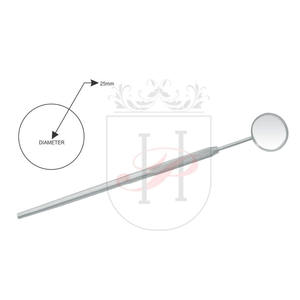 Extensión de pestañas de acero inoxidable, espejo redondo de forma redonda en Color satinado, Etiqueta Privada, espejo de pestañas de acero inoxidable de alta calidad - Product Image 1