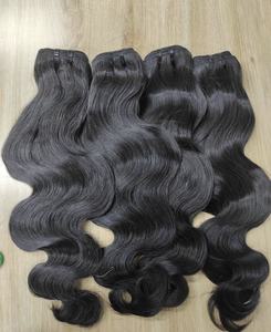 Cuticule du vendeur alignée vierge cambodgienne indienne os brut droite Extensions de cheveux humains vison dentelle noire 613 lâche vague profonde - Product Image 1