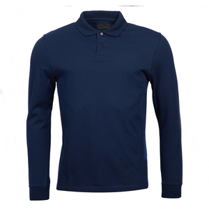 Polo de manga larga para personal, Polo para LIMPIEZA Y LIMPIEZA, uniforme de conserjería, polo con opción de Cuello con botones - Product Image 6
