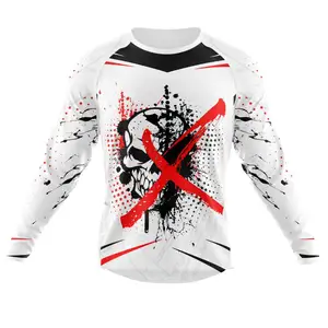 Großhandel Beste Qualität Kunden spezifische Sublimation Druck Stickerei MX Motocross Jersey Dirt Bike Uniform 2020