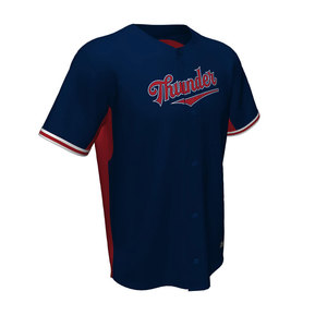 Chemises de softball sublimées en polyester 100% pour hommes et femmes, maillots de baseball/uniformes de baseball personnalisés - Product Image 1