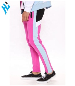 ชุดวอร์มแฟชั่นแบบมีซิปสีชมพูชุดวอร์มแนวสตรีทผลิตตามสั่ง - Product Image 2