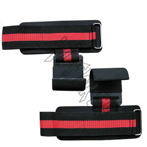 Crochets d'haltérophilie personnalisés Crochets d'haltérophilie pour salle de sport robustes Sangles de poignet pour fitness Gym - Product Image 5