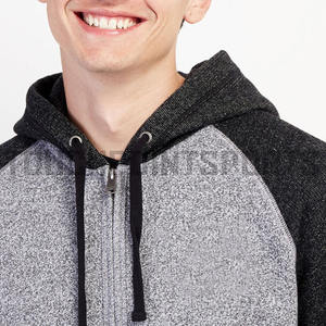 เสื้อสเวตเตอร์แบบสวมศีรษะของผู้ชาย,เสื้อฮู้ดคอตตอนออร์แกนิกไม่หนาลายนูนสำหรับใส่ไปยิมตามสั่ง - Product Image 3